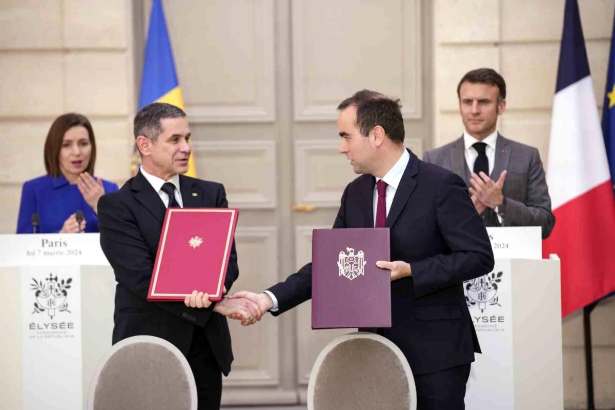 Moldova ve Fransa arasında askeri işbirliği anlaşması imzalandı