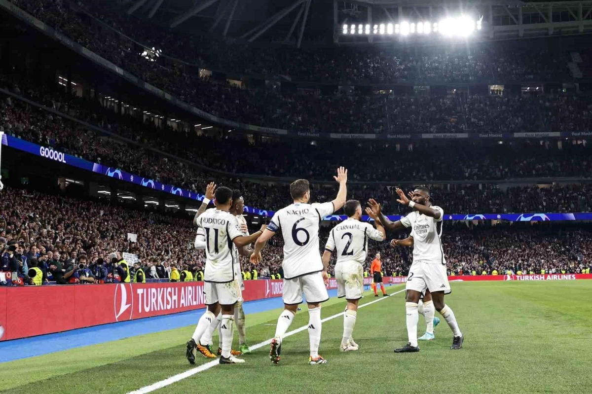 Real Madrid, RB Leipzig\'i berabere bırakarak çeyrek finale yükseldi