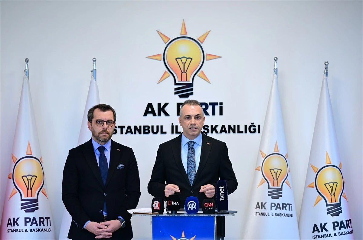 AK Parti İstanbul İl Başkan Yardımcısı: İmamoğlu\'nun metro hatlarıyla ilgili açıklamaları doğru değil