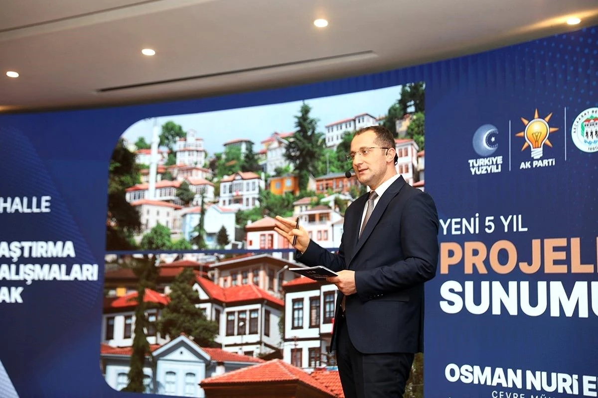 Akçaabat Belediye Başkanı Osman Nuri Ekim, yeni dönem projelerini tanıttı