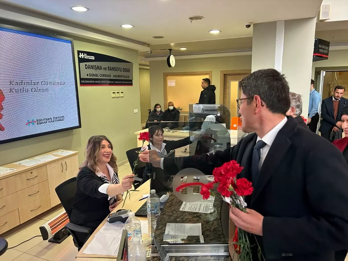 Muhammet Kökten, hastaneleri ziyaret ederek kadınların sorunlarını dinledi