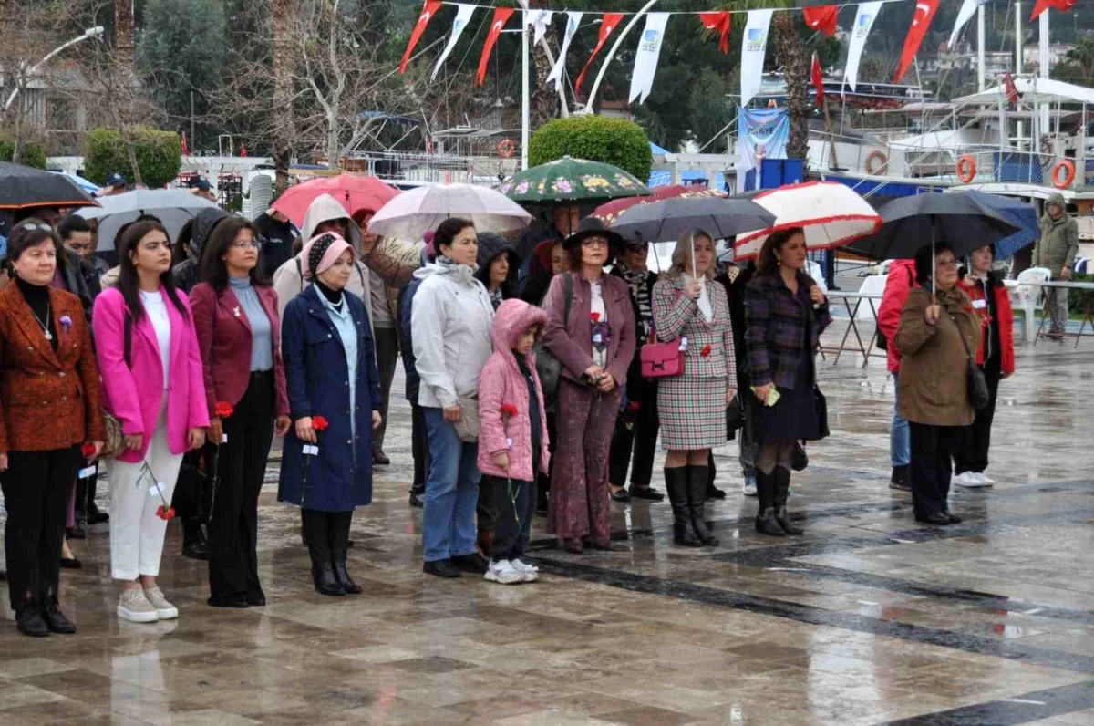 Fethiye\'de 8 Mart Dünya Kadınlar Günü Töreni