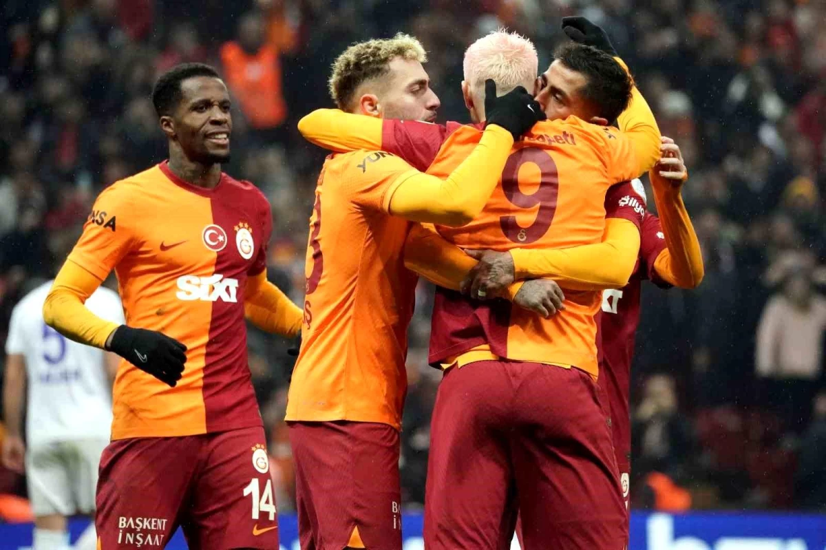 Galatasaray, Çaykur Rizespor maçında 6 gol attı
