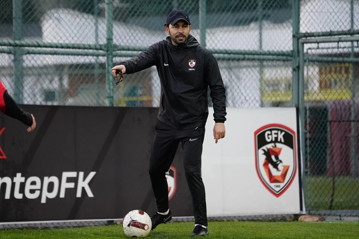 Gaziantep FK, Beşiktaş maçı için hazırlıklarını sürdürüyor
