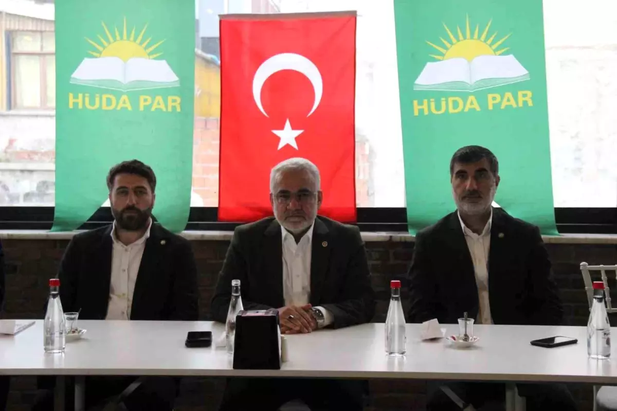 HÜDA PAR Genel Başkanı Yapıcıoğlu: İsrail\'in vahşi tutumu karşısında bahane kabul edilemez