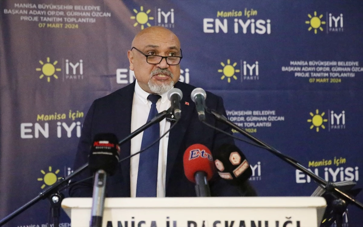 İYİ Parti Manisa Büyükşehir Belediyesi Başkanı Adayı Gürhan Özcan\'dan Projeler