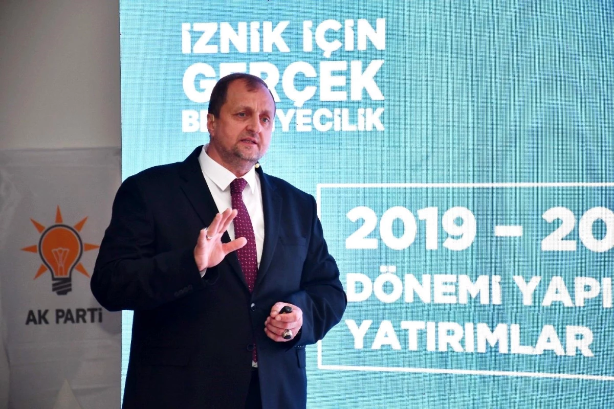 İznik Belediye Başkanı Kağan Mehmet Usta Projelerini Tanıttı