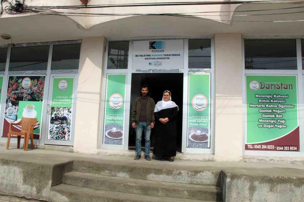 Şırnak\'ta Menengiç Kahvesi İşine Girişen Kadın Girişimci