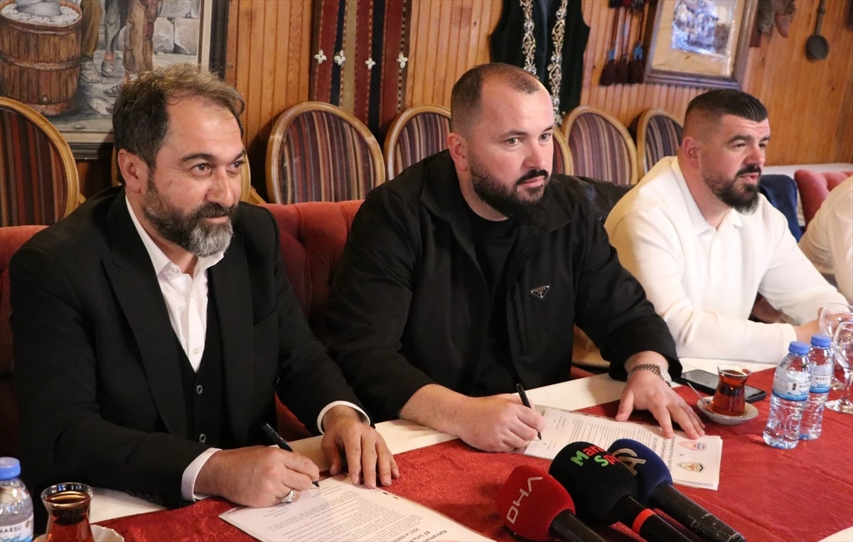 Kahramanmaraş Kurtuluşspor ile KF Liria Prizren arasında dostluk protokolü imzalandı