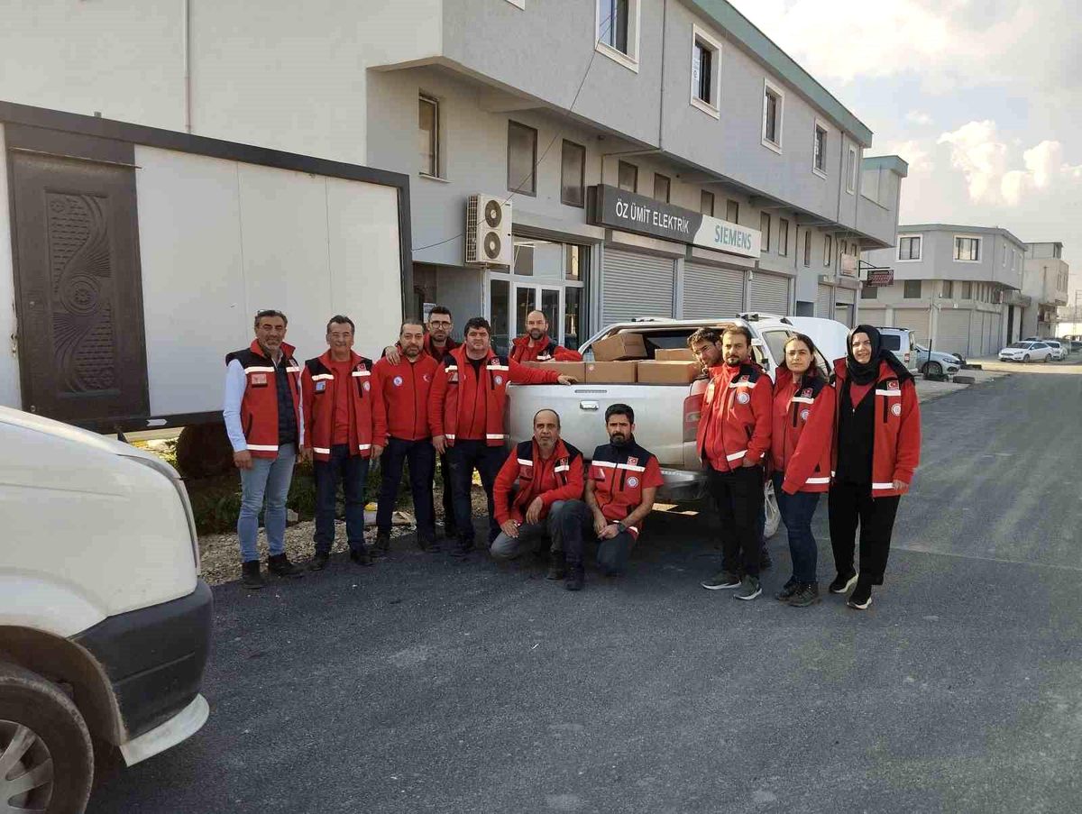 METAK, Hatay\'a yardım gönderdi