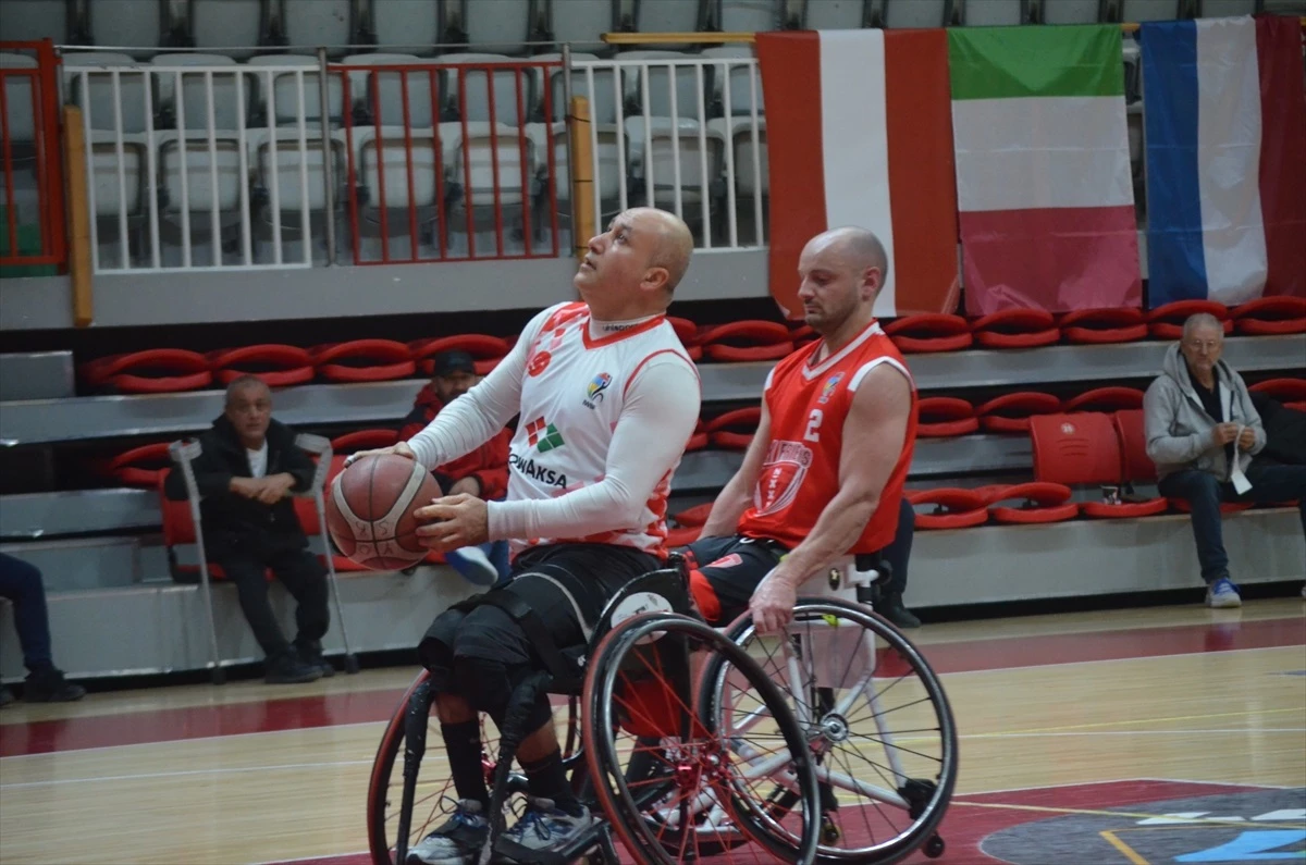 HDI Sigorta YOSK, Tekerlekli Sandalye Basketbol Avrupa Kupası-2 Elemeleri\'nde galip