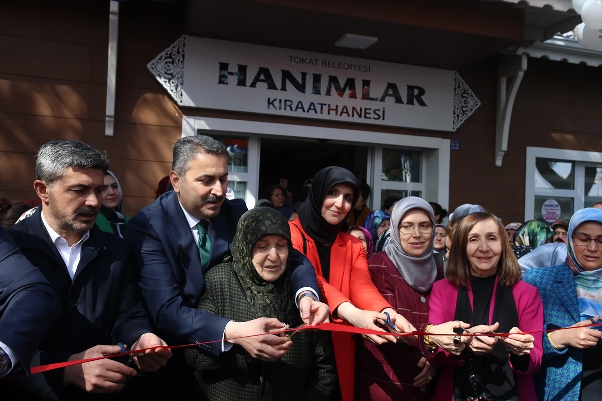 Tokat Belediyesi tarafından hanımlar kıraathanesi açıldı