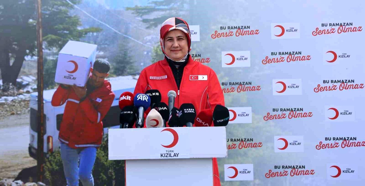 Türk Kızılay, Ramazan kampanyasını Hatay\'da başlattı