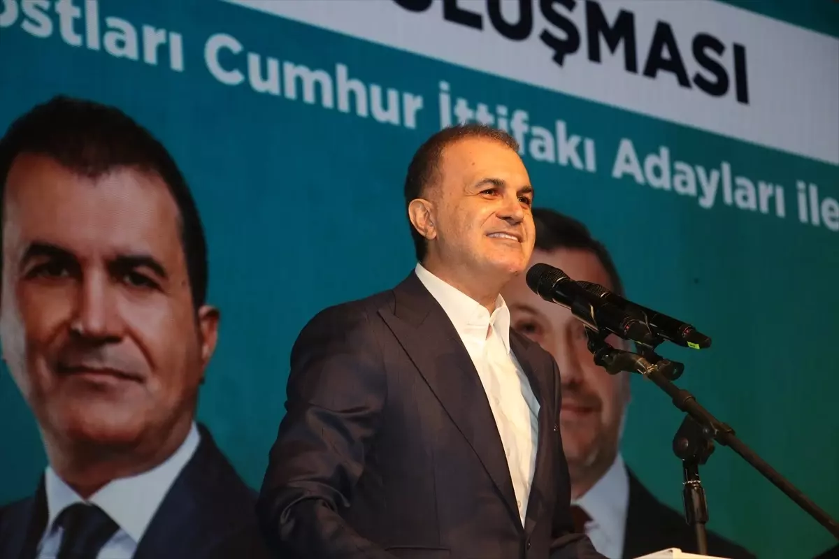 AK Parti Genel Başkan Yardımcısı Ömer Çelik, Türkiye Yüzyılı şehirleri için güçlü desteğin önemini vurguladı