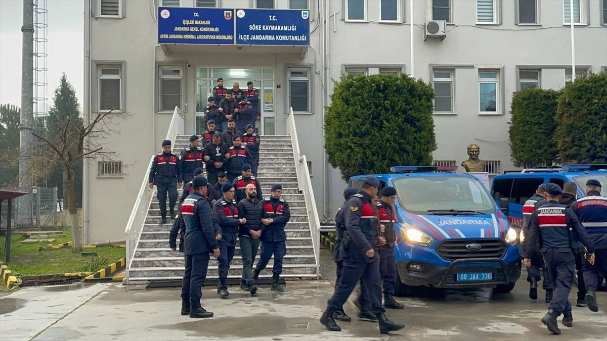 Aydın\'da Mahzen-5 Operasyonunda 6 Kişi Tutuklandı