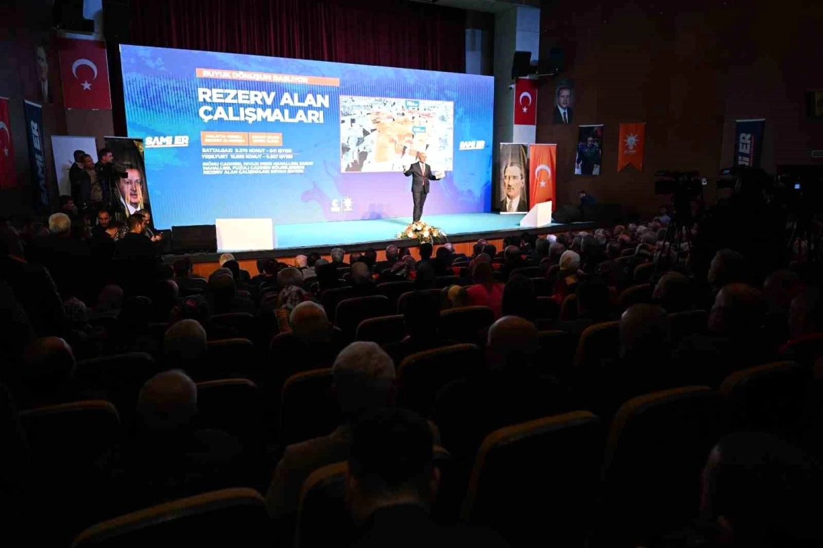 AK Parti Malatya Büyükşehir Belediye Başkan Adayı Sami Er, \'Büyük Dönüşüm Başlıyor\' başlığı ile projelerini açıkladı