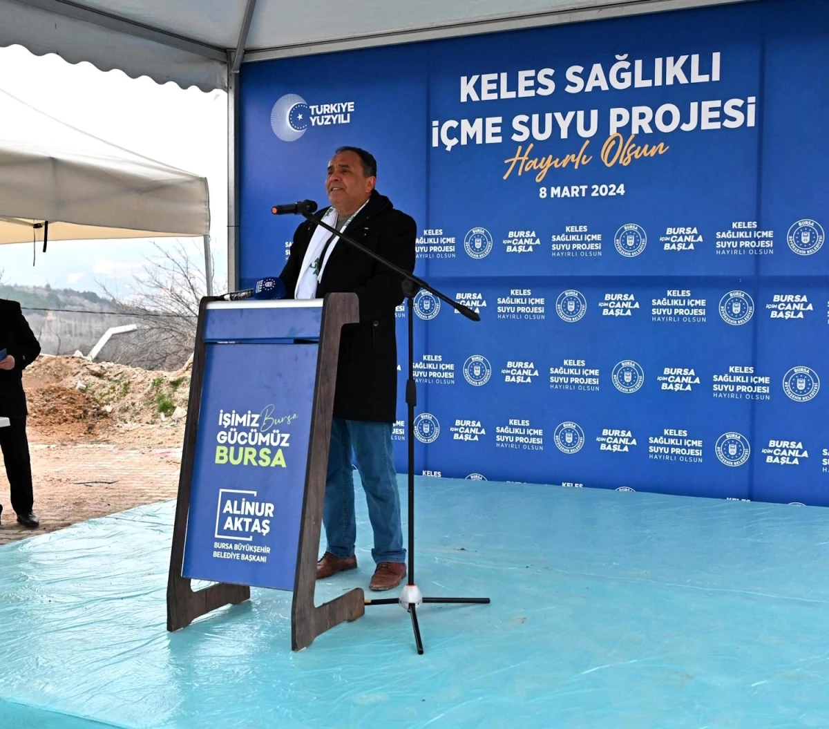 Bursa Büyükşehir Belediyesi Keles ilçesindeki 8 mahalleye kesintisiz içme suyu sağladı