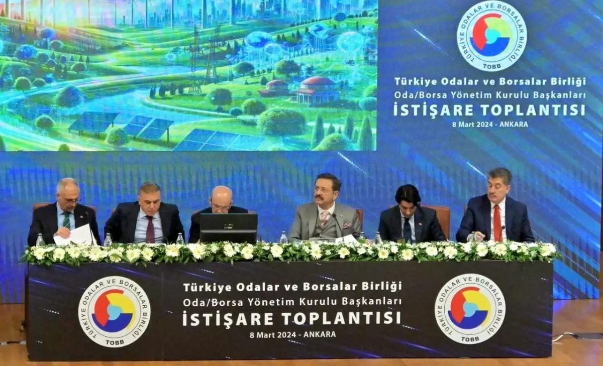 TOBB Toplantısında Samsun ve Çarşamba İş Dünyasının Sorunları Dile Getirildi