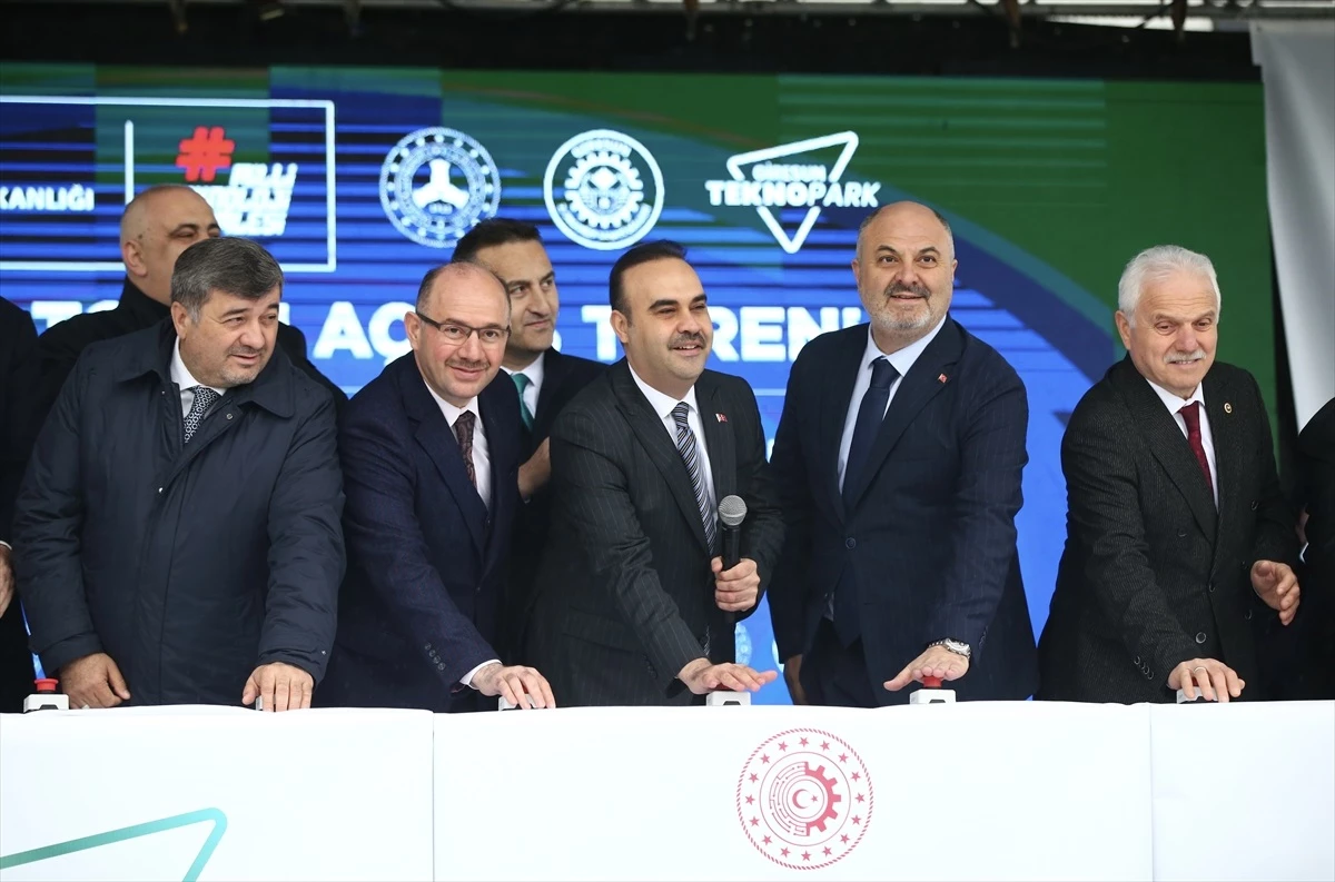 Sanayi ve Teknoloji Bakanı Mehmet Fatih Kacır, Giresun\'da yeni tesislerin açılışını gerçekleştirdi