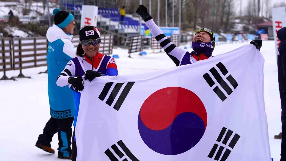 Erzurum\'da düzenlenen 20. İşitme Engelliler Kış Olimpiyat Oyunları\'nda heyecan devam ediyor