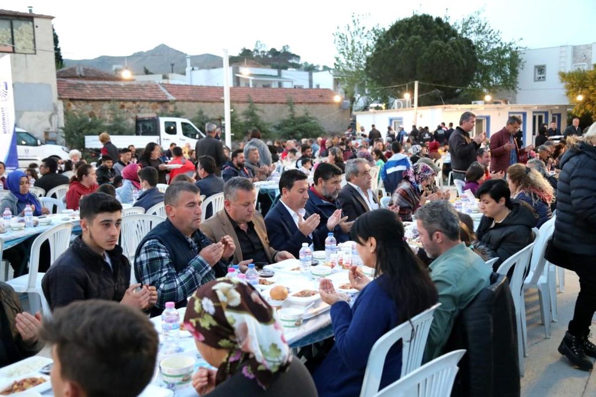 Bodrum Belediyesi Mahalle İftarları Başlıyor