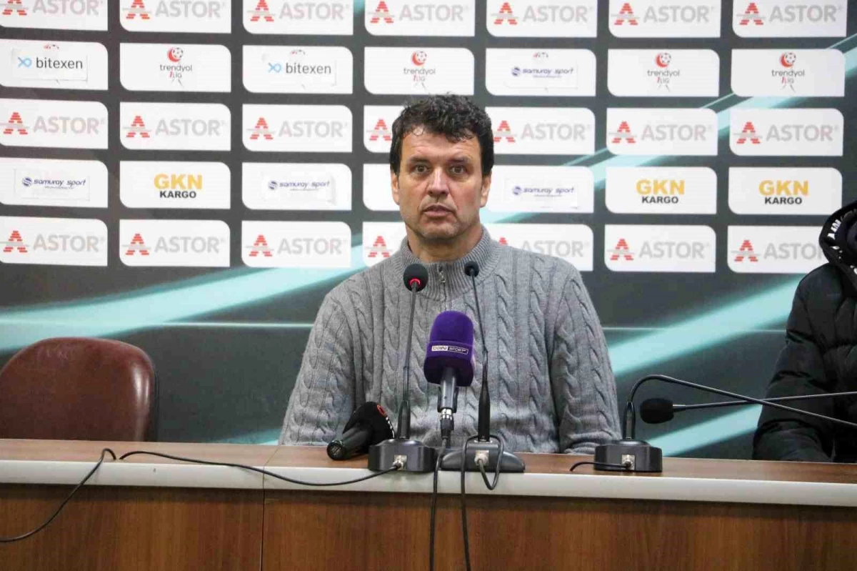 Şanlıurfaspor Teknik Direktörü Cihat Arslan: Şampiyonluğu en çok hak eden takıma karşı mücadele ettik