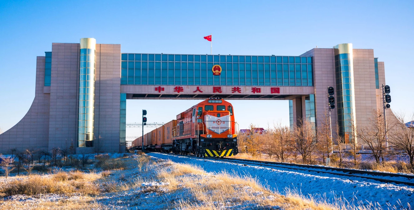 Erenhot Limanı\'ndan 15.000 Çin-Avrupa yük treni geçti