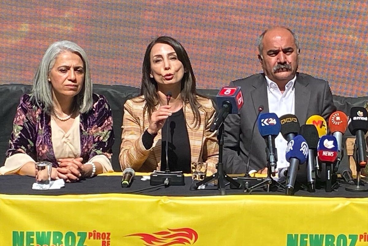 DEM Parti Eş Genel Başkanı Hatimoğulları: 2024 Nevruz\'u Siyasi Taleplerimizi Taşıyacağımız Bir Nevruz Olacak