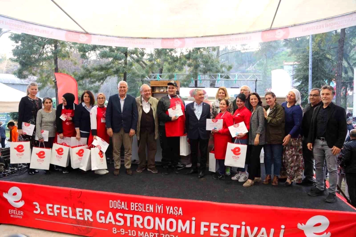 Efeler Gastronomi Festivali\'nde Lezzet Şöleni Yaşandı