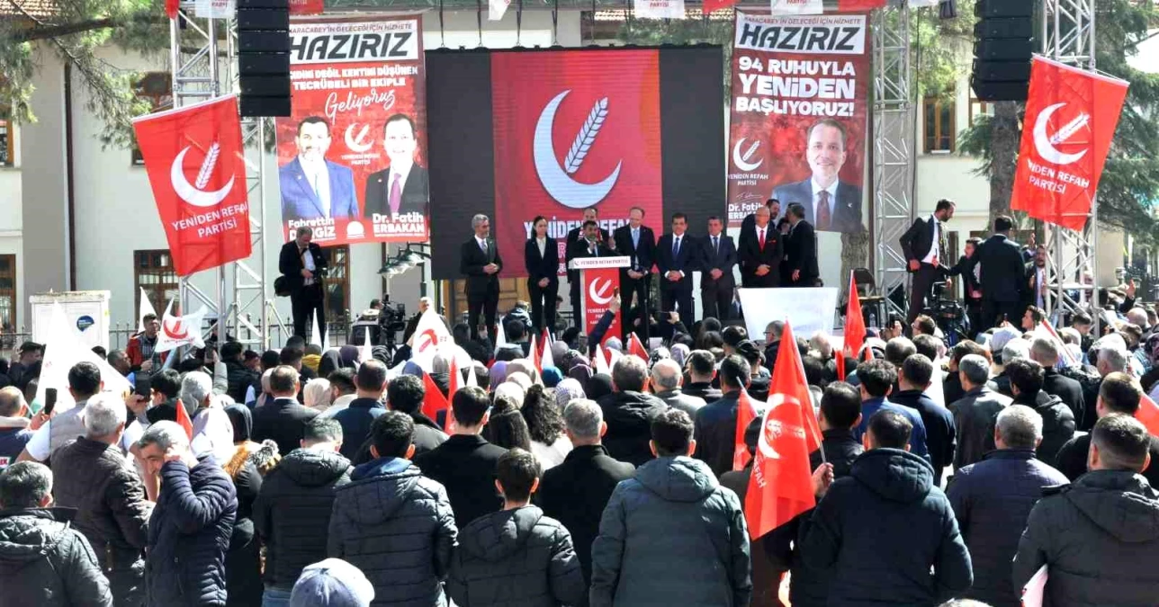 Yeniden Refah Partisi Genel Başkanı Dr. Fatih Erbakan: \'Yeniden Refah Partisi gümbür gümbür geliyor\'