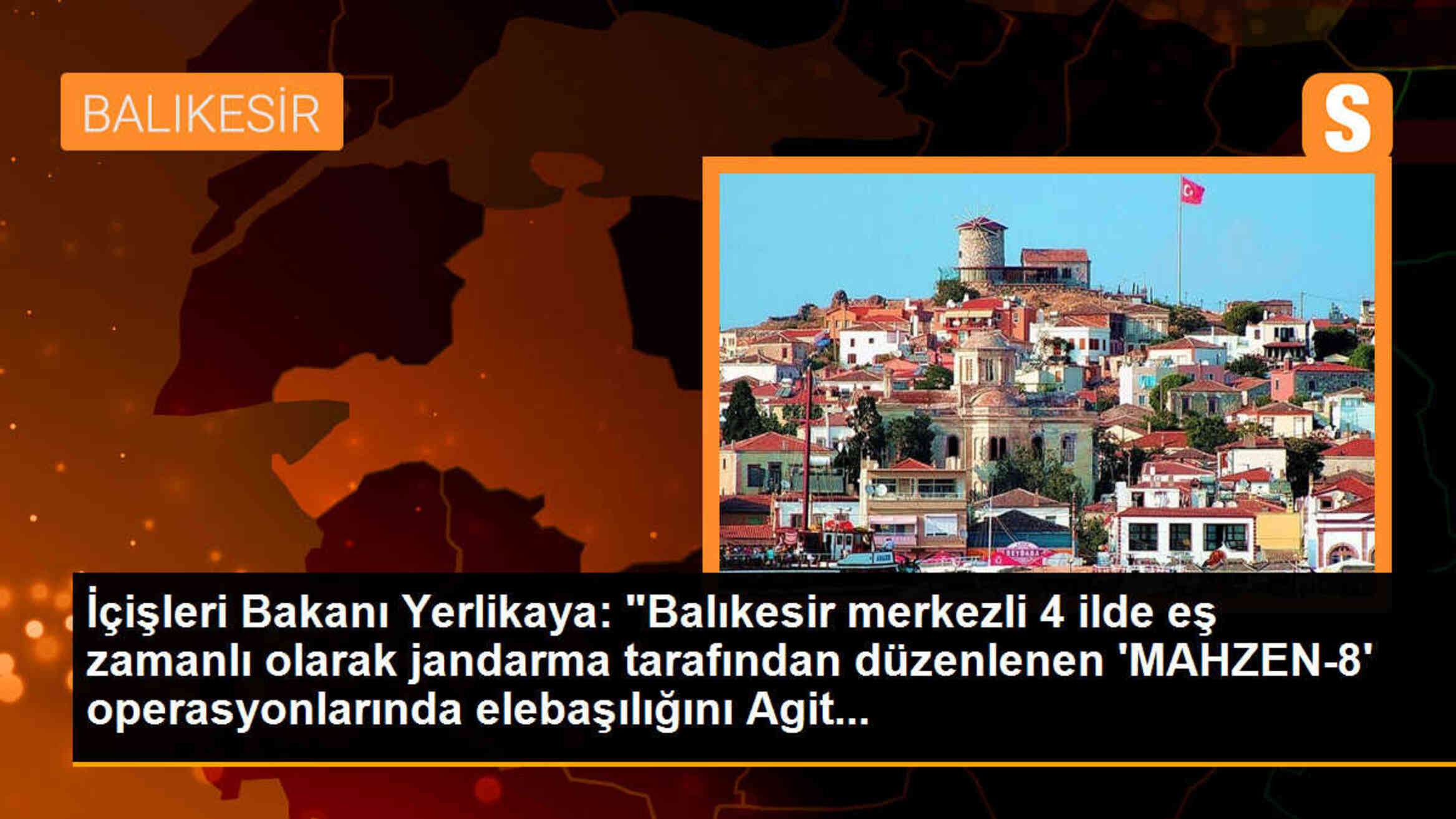 İçişleri Bakanı Yerlikaya: \'MAHZEN-8\' operasyonlarıyla organize suç örgütü çökertildi