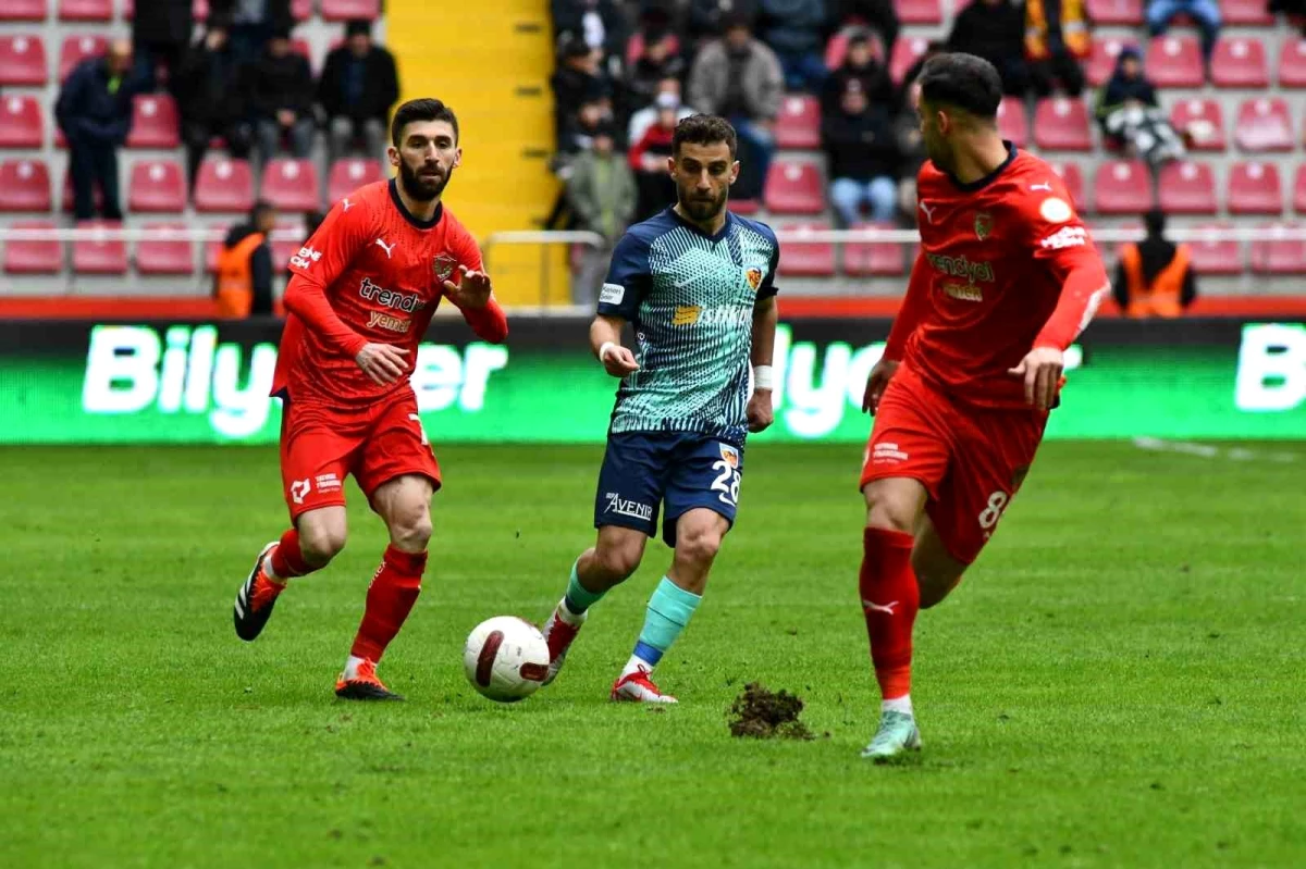 Trendyol Süper Lig\'de Kayserispor ve Hatayspor Berabere Kaldı