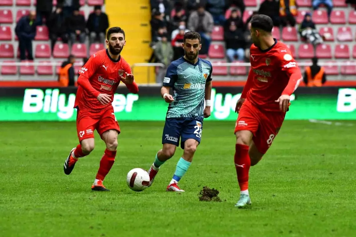 Trendyol Süper Lig\'de Kayserispor ve Hatayspor Berabere Kaldı