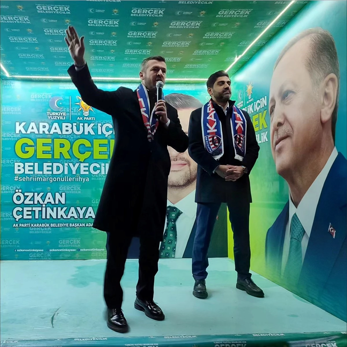 AK Parti Karabük Belediye Başkan Adayı Özkan Çetinkaya Mahalleleri Ziyaret Ediyor