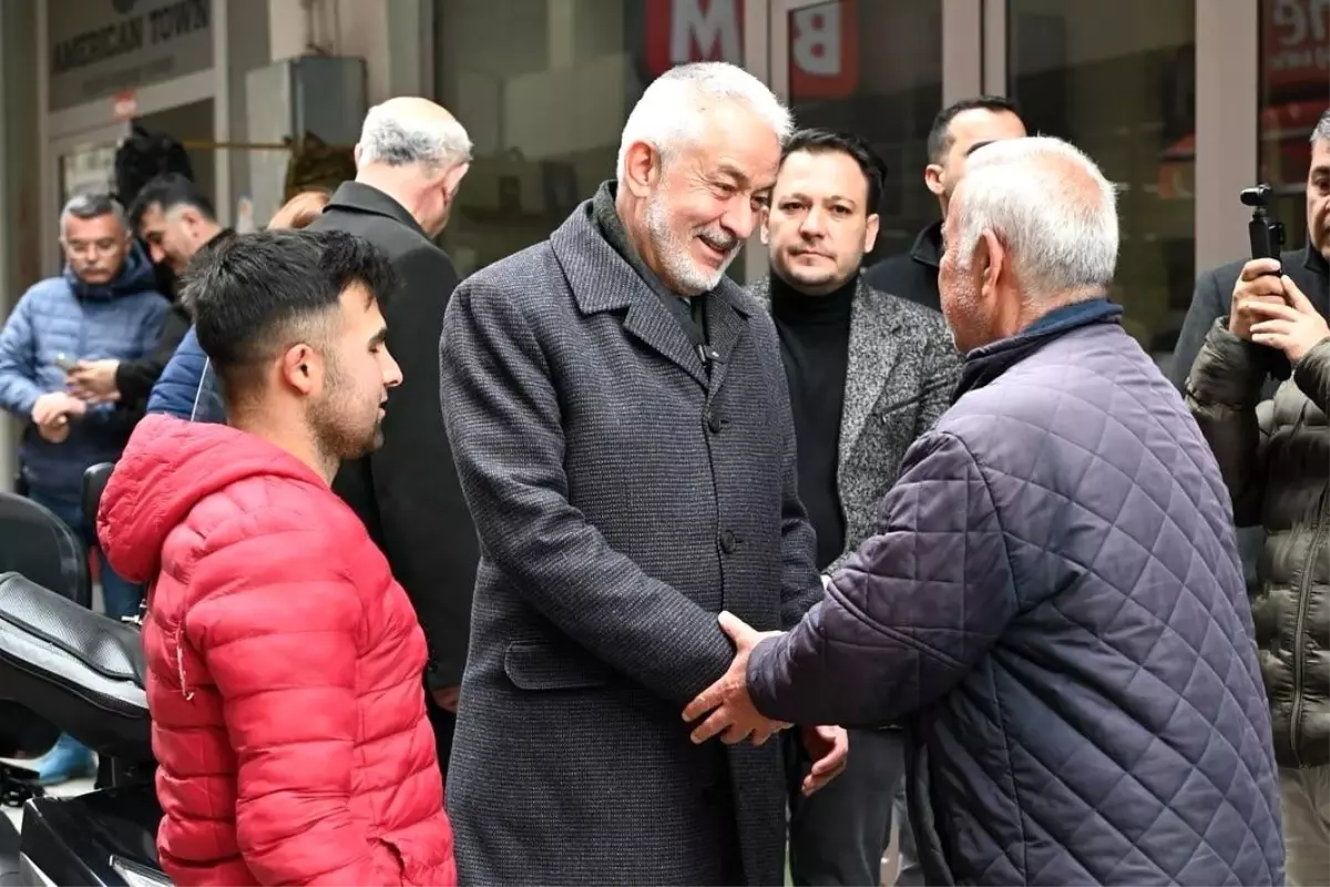 Isparta Belediye Başkanı Şükrü Başdeğirmen Esnaf Ziyaretlerine Devam Ediyor