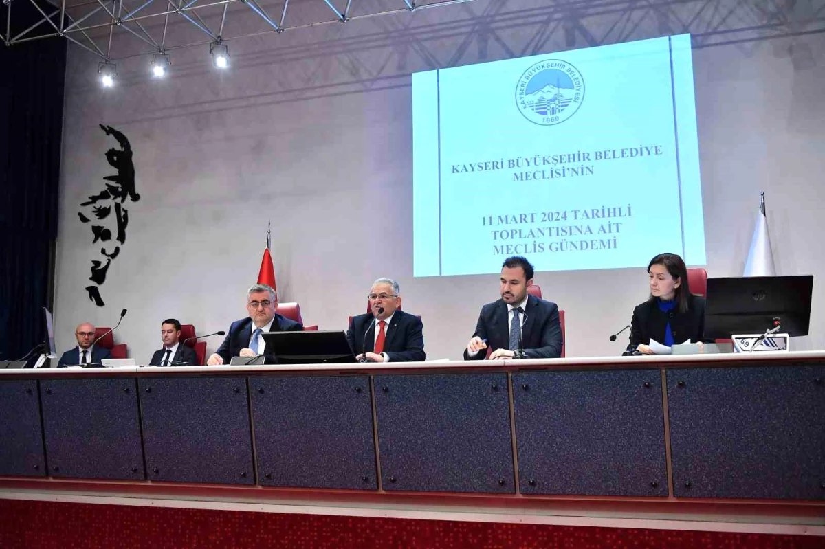 Kayseri Büyükşehir Belediyesi Mart Ayı Meclis Toplantısı Gerçekleştirildi