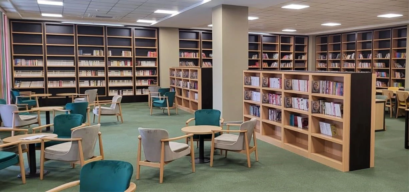 Darıca Hizmet Kompleksinde Modern Kütüphane Açıldı