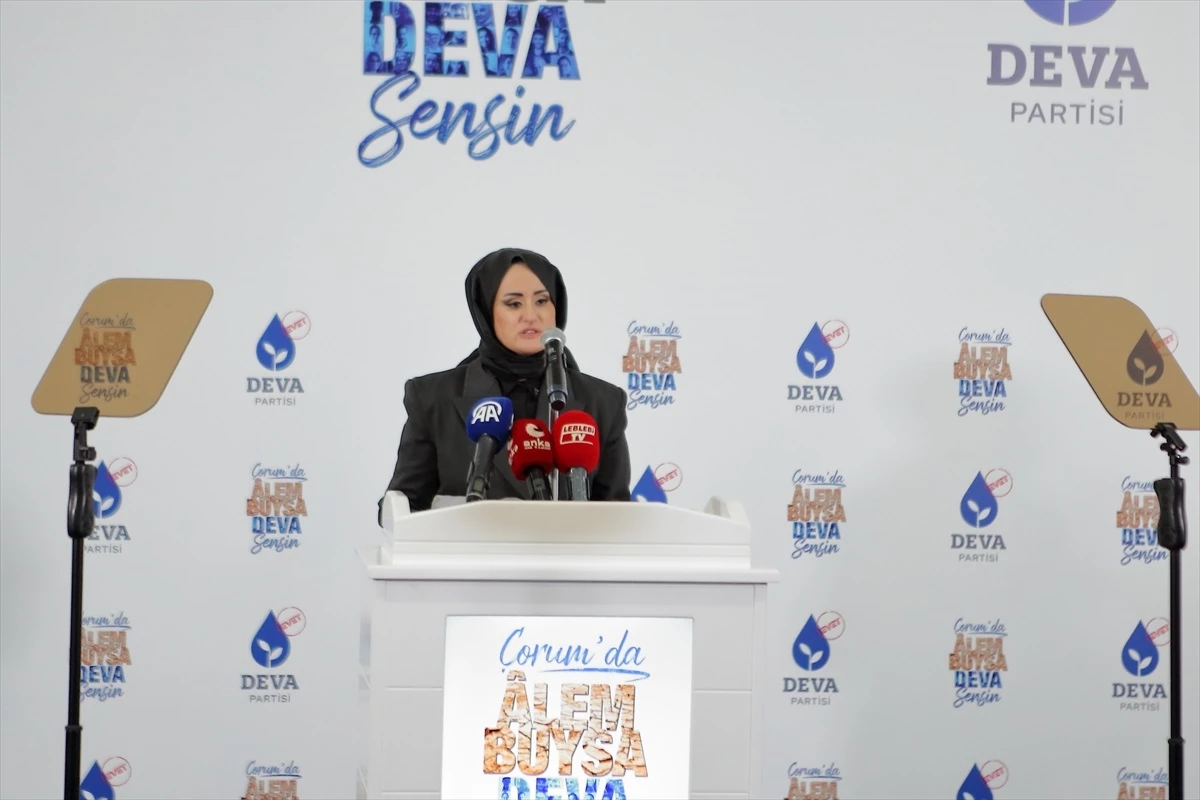 DEVA Partisi, Çorum\'da belediye başkan adaylarını tanıttı