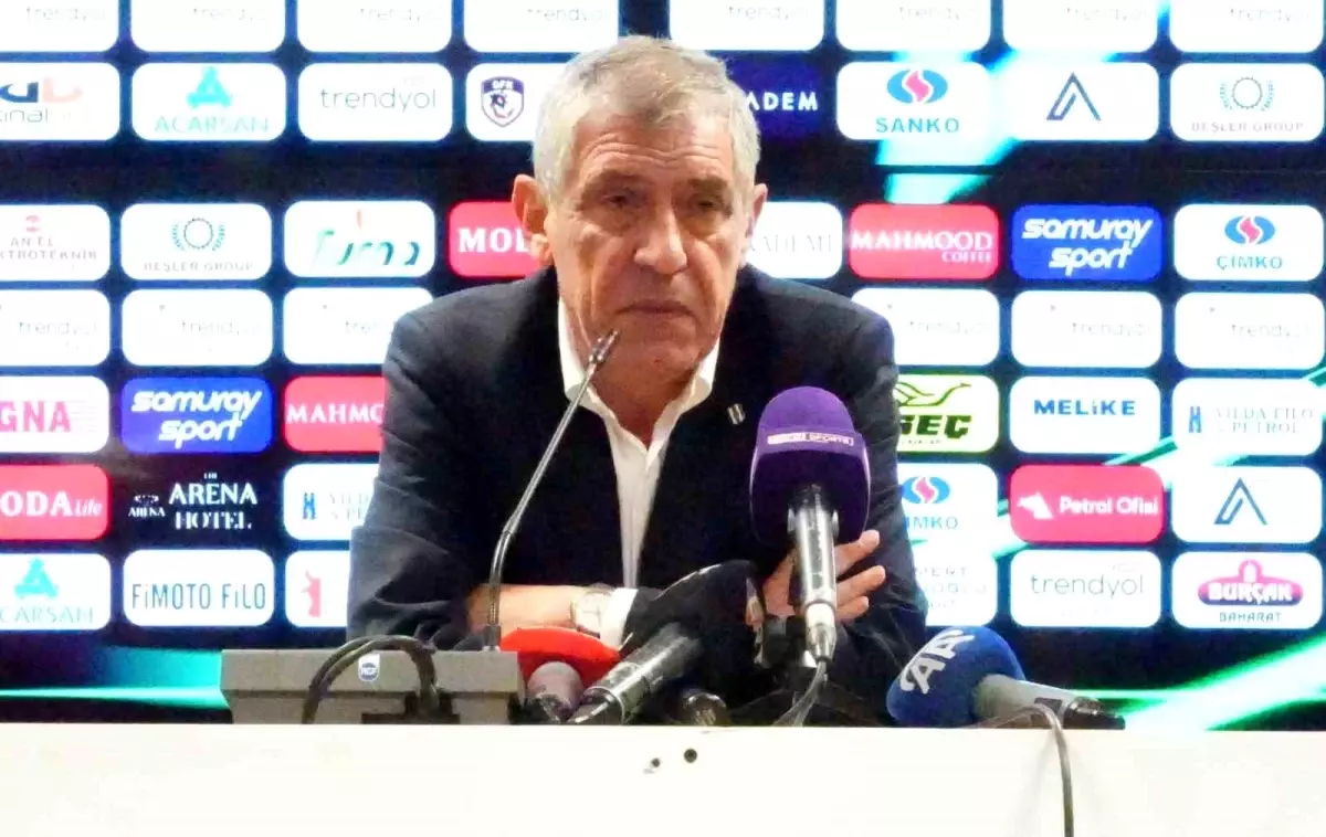 Beşiktaş Teknik Direktörü Fernando Santos: Bugün rakip bizden daha iyi oynadı, sorumluluk bana ait