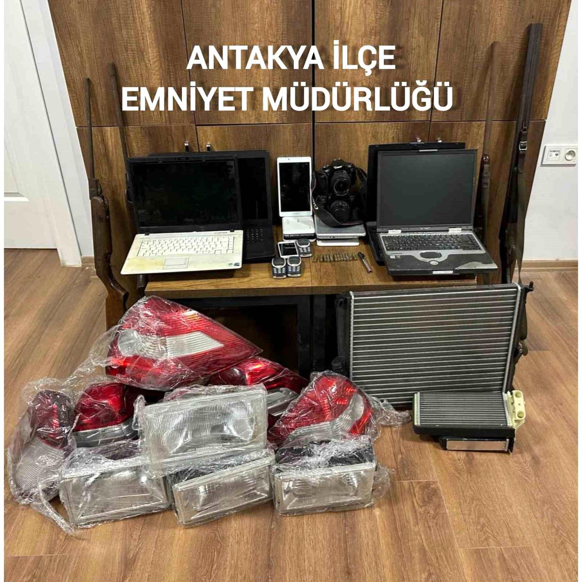 Hatay\'da Hırsızlık Operasyonunda Çok Sayıda Eşya Ele Geçirildi