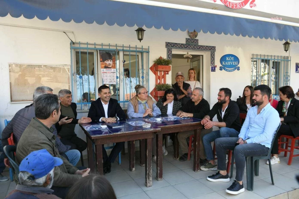 Kuşadası Belediye Başkanı Ömer Günel, Soğucak ve Caferli Mahallelerini ziyaret etti