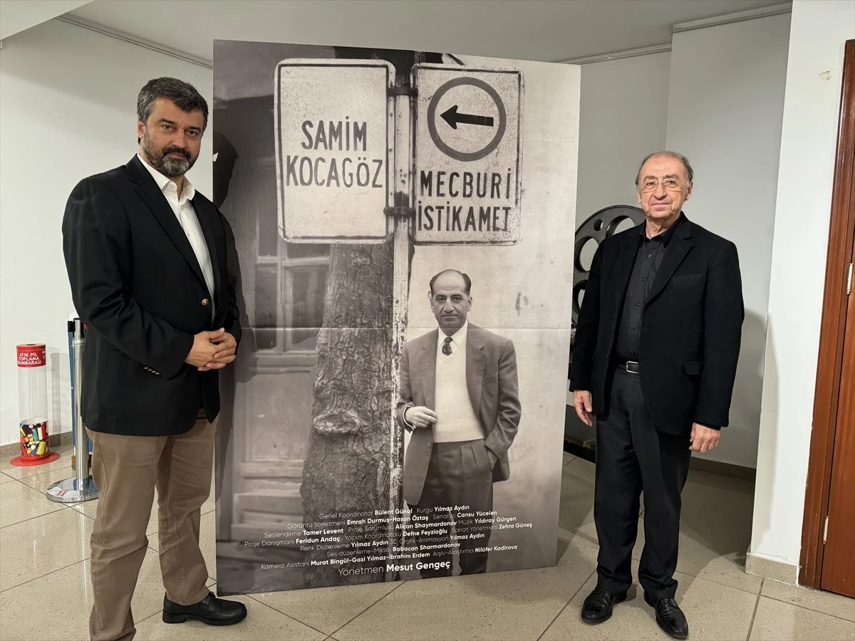 Samim Kocagöz: Mecburi İstikamet belgeseli İzmir\'de gösterildi