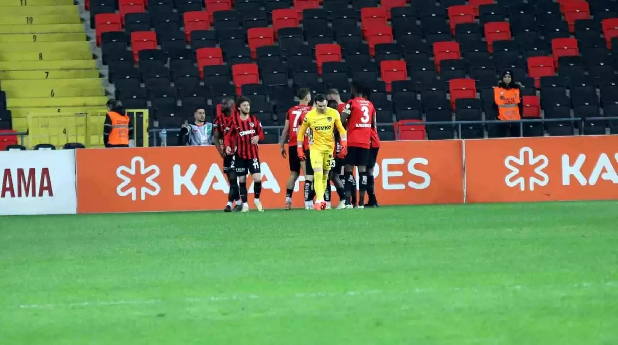 Gaziantep Futbol Kulübü, Beşiktaş\'ı 1-0 mağlup etti