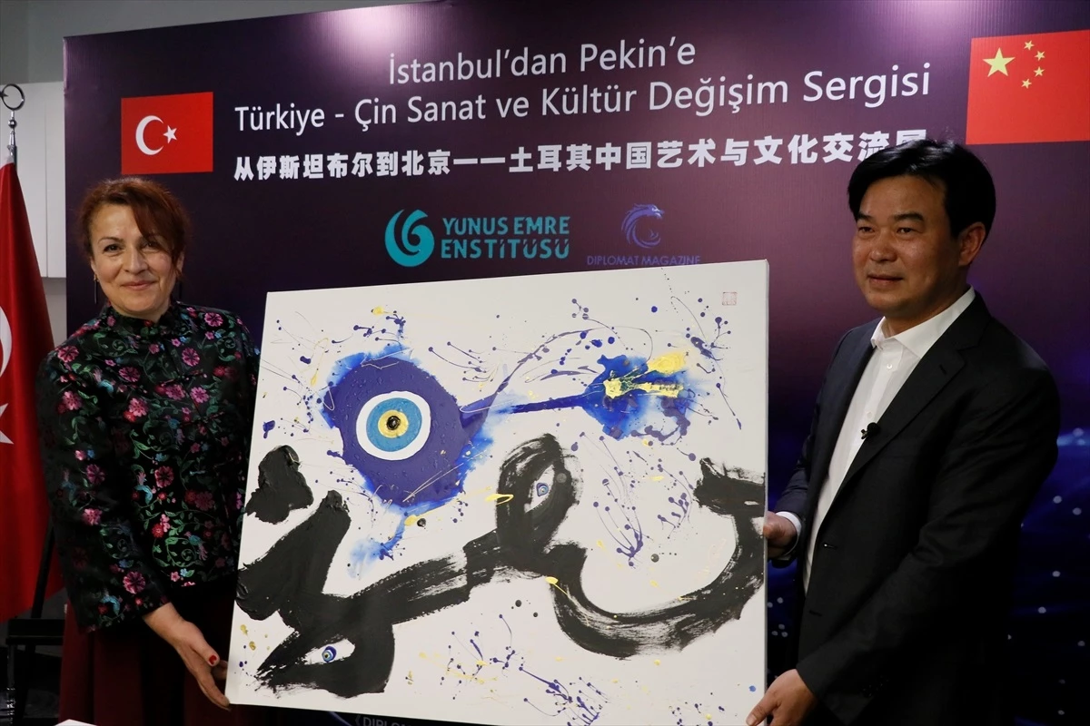 Türk ve Çinli Sanatçılar, Pekin\'de Ortak Sergi Açtı