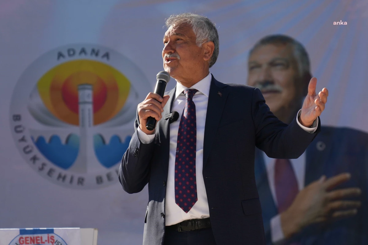 Adana Büyükşehir Belediye Başkanı Zeydan Karalar, 2024-2025 yılı işçi maaşlarını açıkladı
