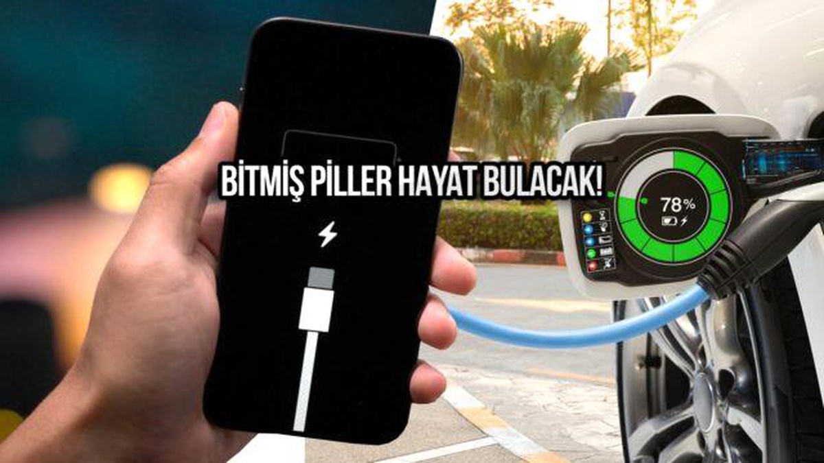 Bitmiş Lityum İyon Pilleri Yeniden Dolduran Enjeksiyon Bulundu
