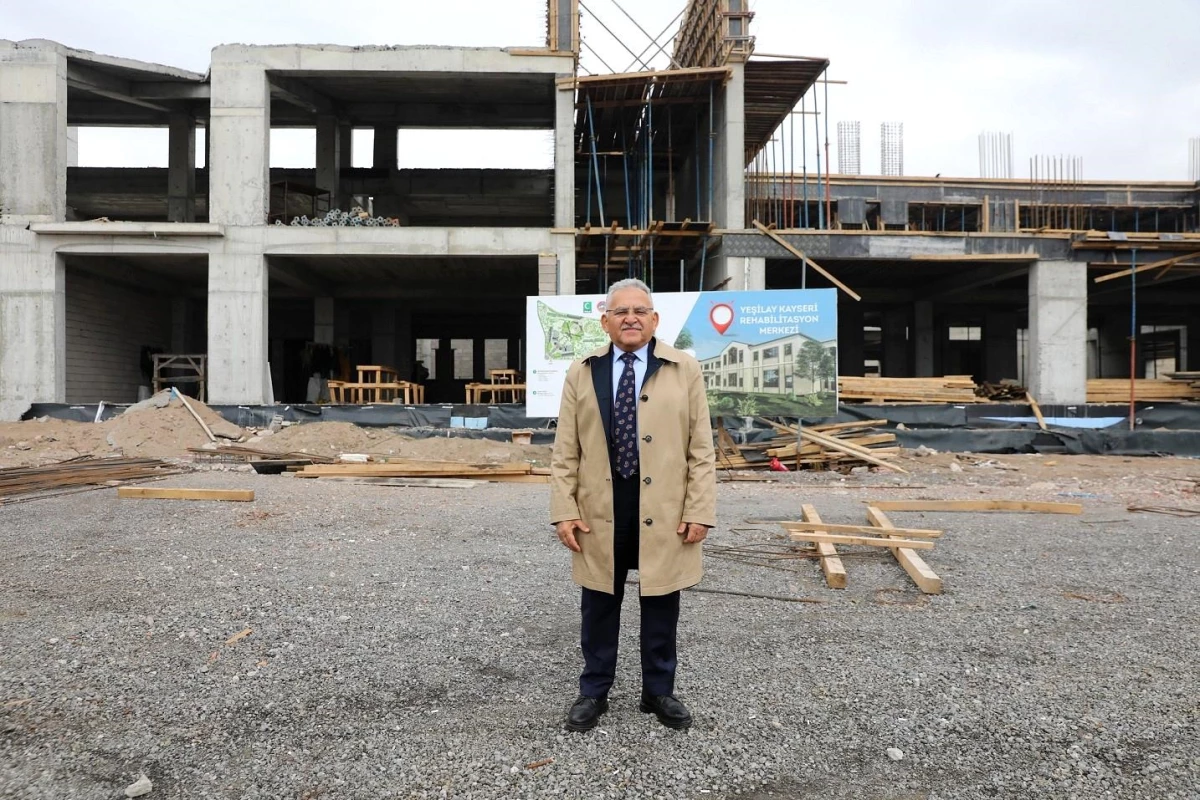 Kayseri Büyükşehir Belediyesi, Yeşilay Rehabilitasyon Merkezi\'nin İnşaatını Bedelsiz Yapacak