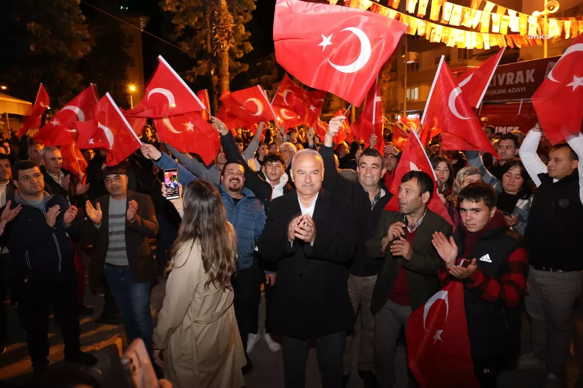 Çine Belediye Başkanı Mehmet Kıvrak, vatandaş ve esnafla buluştu