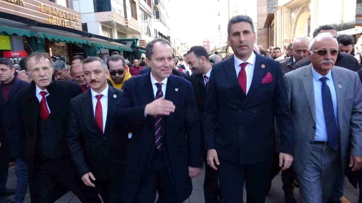 Yeniden Refah Partisi Genel Başkanı Dr. Fatih Erbakan Giresun\'da Miting Düzenledi