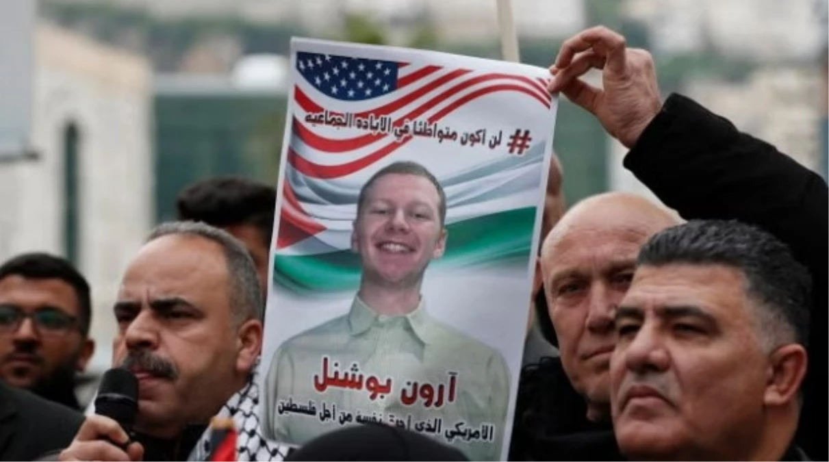 Filistin Eriha kasabası, kendini yakan ABD askerine cadde adını verdi